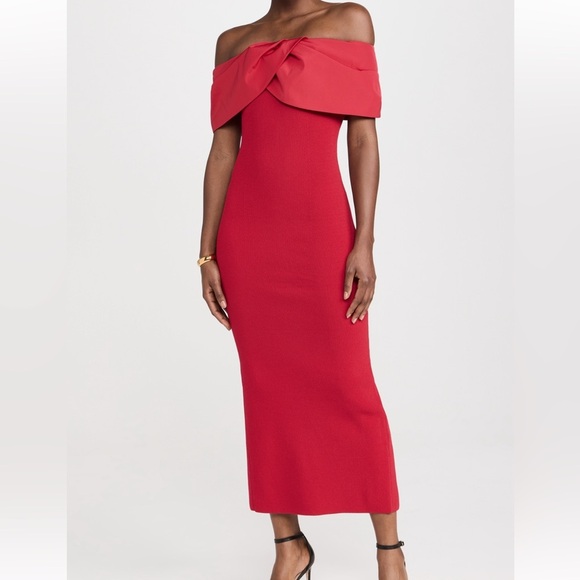 ❤️NWT Rebecca Vallance Tiamo Knit Midi Dress - Picture 4 of 11